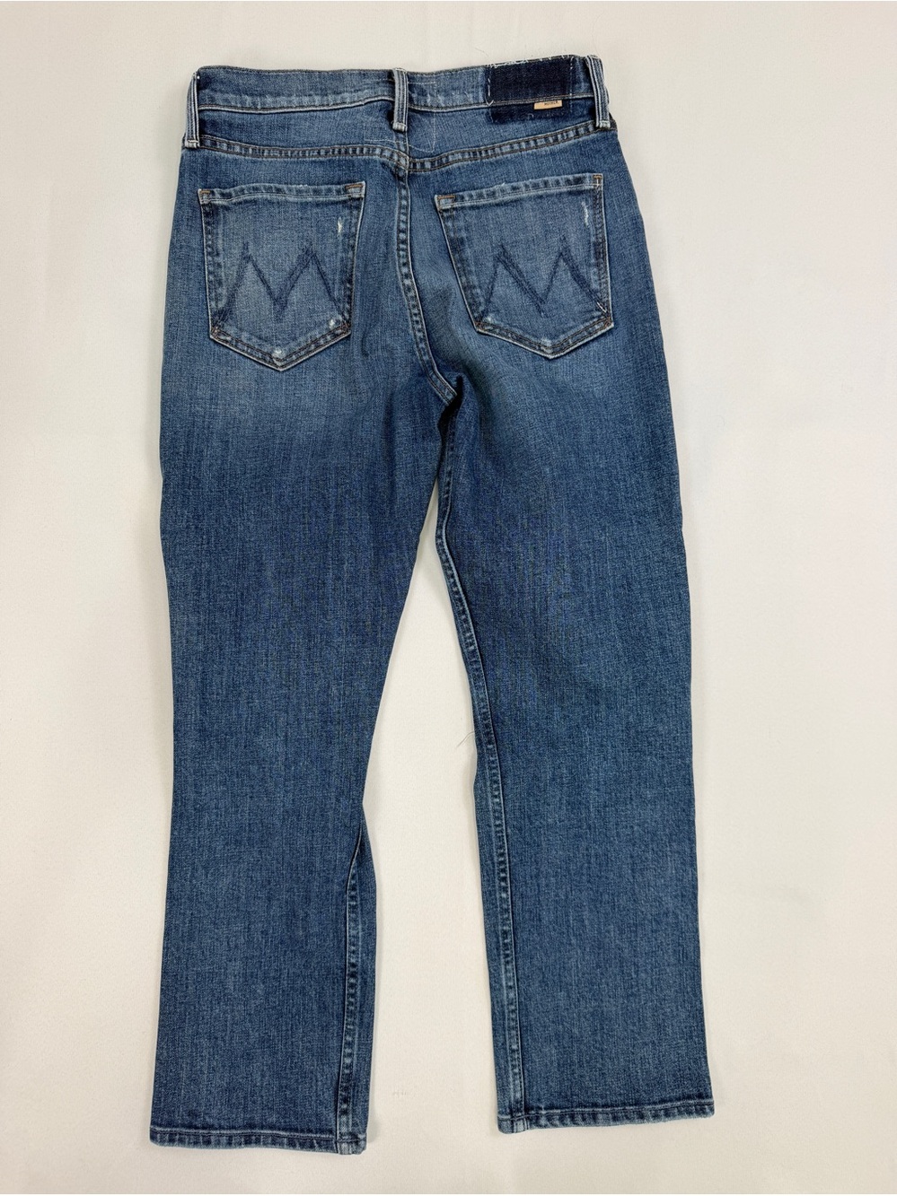 Mother The Tomcat Seriously Truce Distressed Crop Jeans Size 28